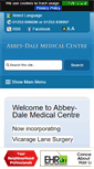 Mobile Screenshot of abbey-dale.co.uk